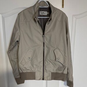 Coach Men's Beige Bomber Jacket
